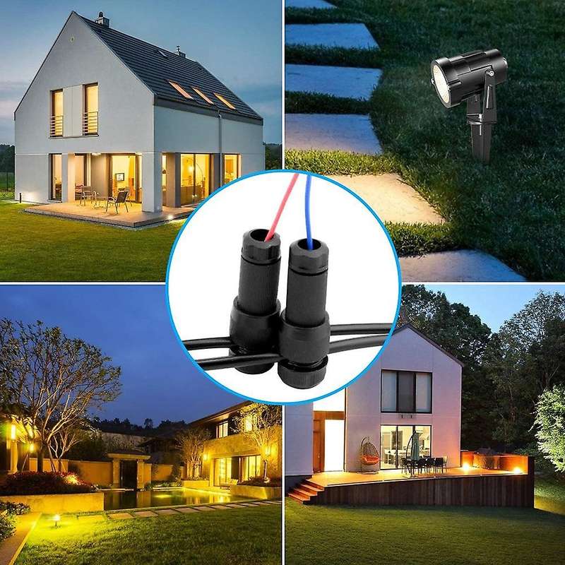 16 Pack Low Voltage Landscape Light Wire Connector for Path Lights