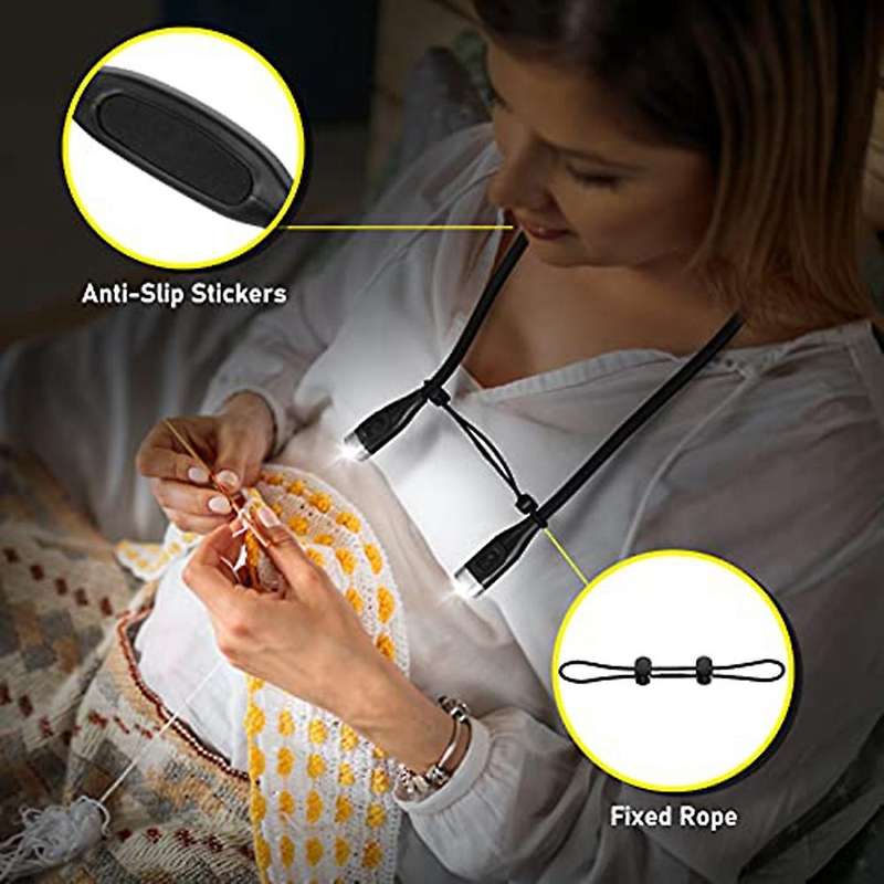 Book Lamp with Flexible Arm and Eye Protection Function for Reading