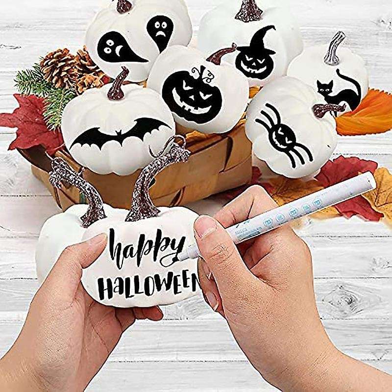 Fall Decor Artificial Pumpkins for Home White Pumpkins Home Decor