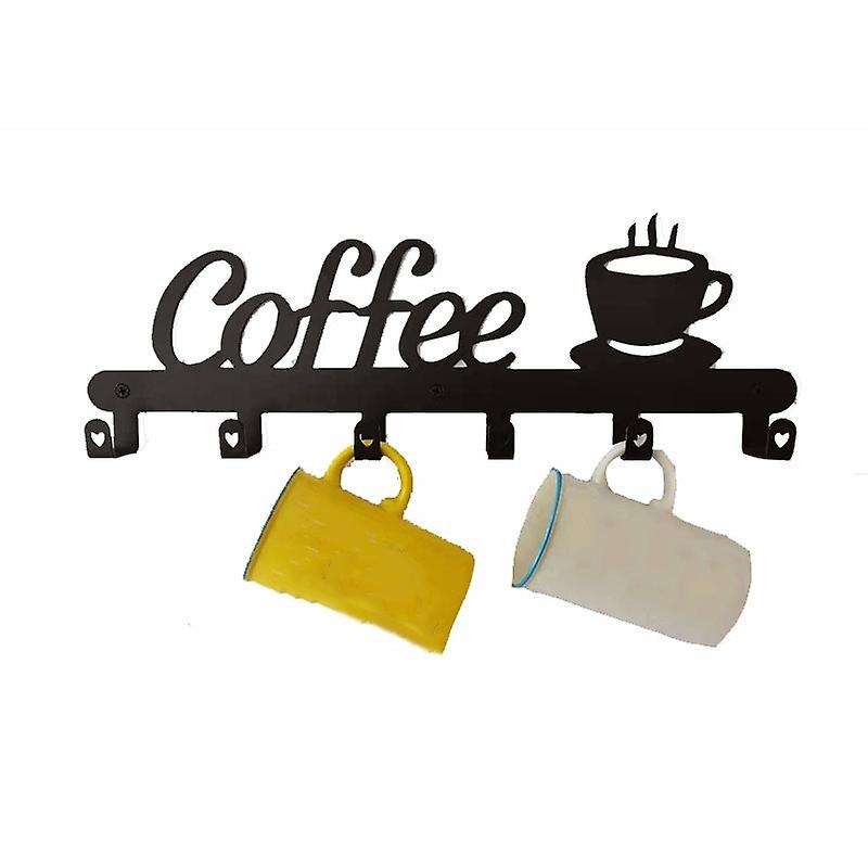 Coffee Mug Holder Wall Mounted,coffee Bar Decor Sign,coffee Cup Rack