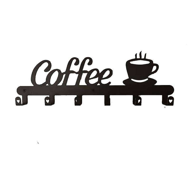 Coffee Mug Holder Wall Mounted,coffee Bar Decor Sign,coffee Cup Rack