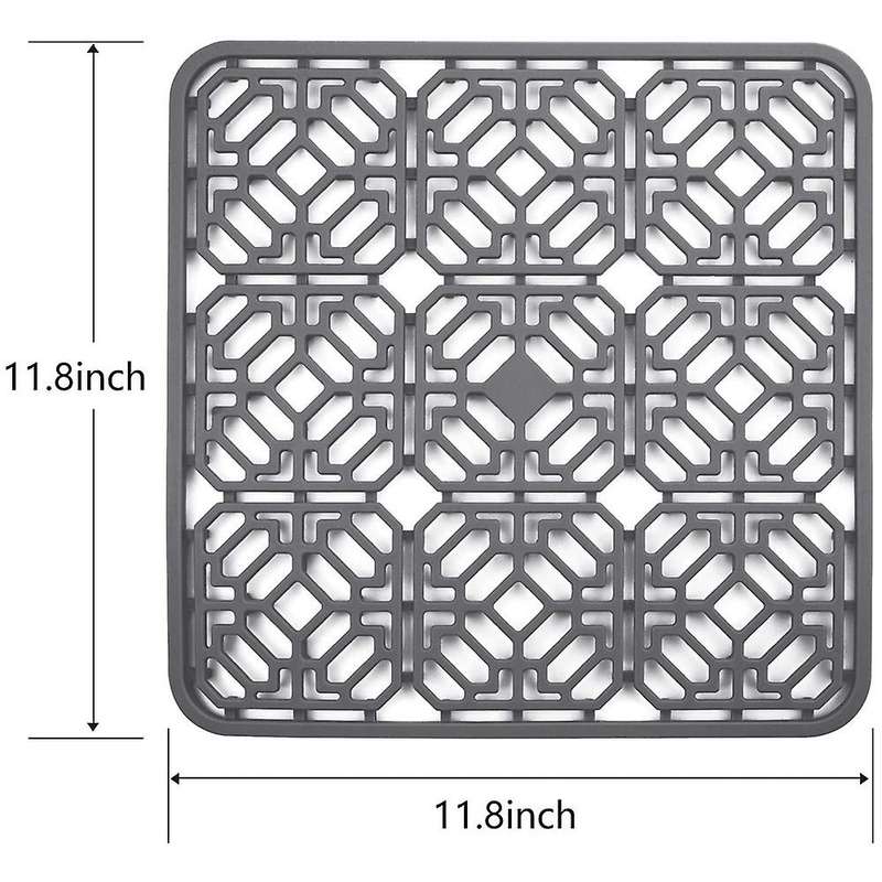 Silicone Kitchen Sink Mat, for Stainless Steel Sink, Bathroom Sink