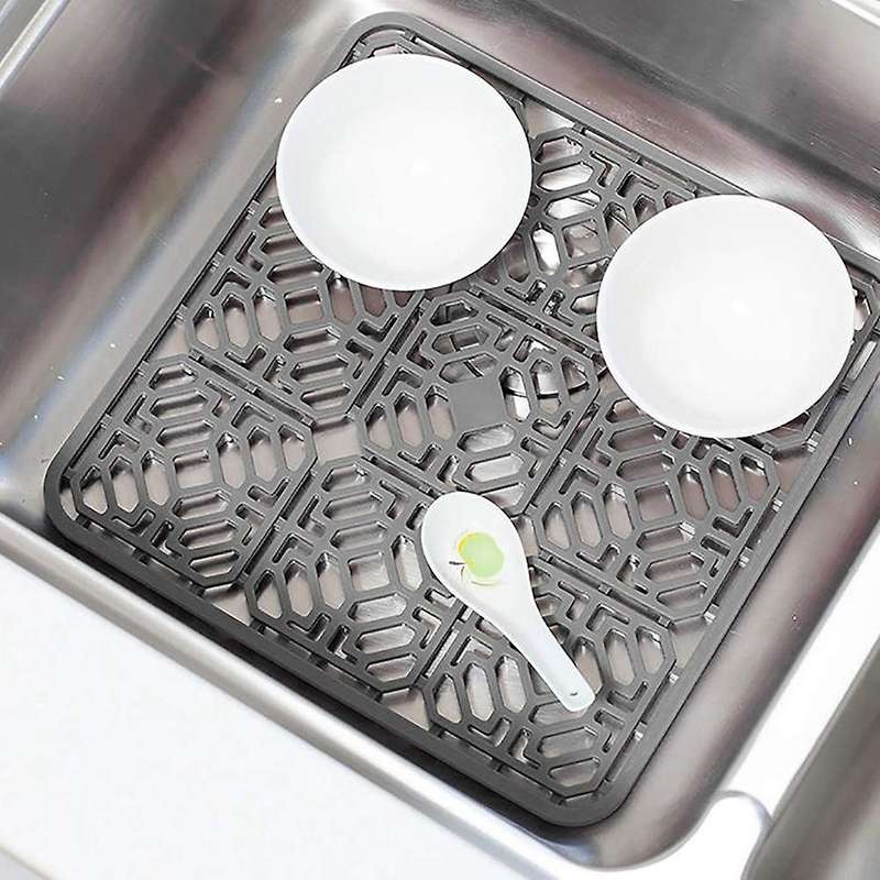 Silicone Kitchen Sink Mat, for Stainless Steel Sink, Bathroom Sink
