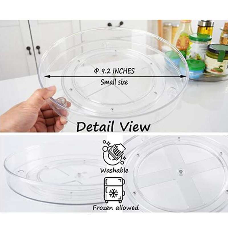 Lazy Cabinet Organizer Turntable Kitchen Organizer for Cabinet S