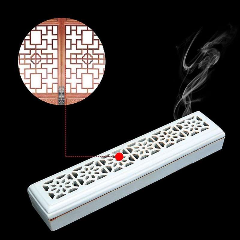 Incense Holder Incense Burner with Non-combustible Cotton (d)