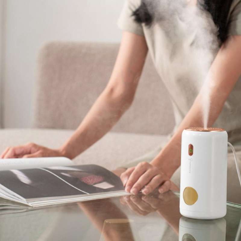 Mini Cold Mist Humidifier for Bedroom,portable Humidifier,green