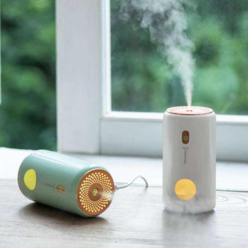 Mini Cold Mist Humidifier for Bedroom,portable Humidifier,green