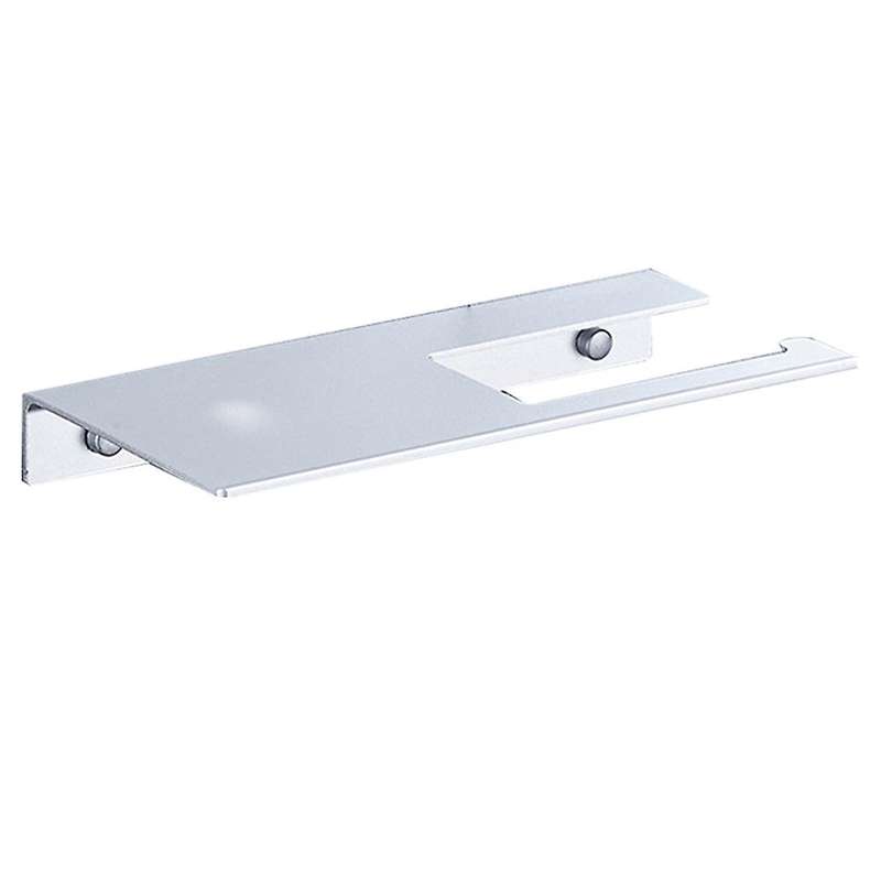 Multifunctional Tissue Holder Toilet Paper Roll Holder(silver)