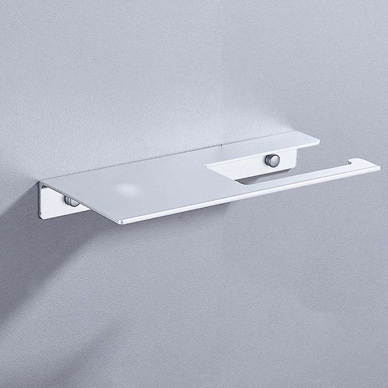 Multifunctional Tissue Holder Toilet Paper Roll Holder(silver)