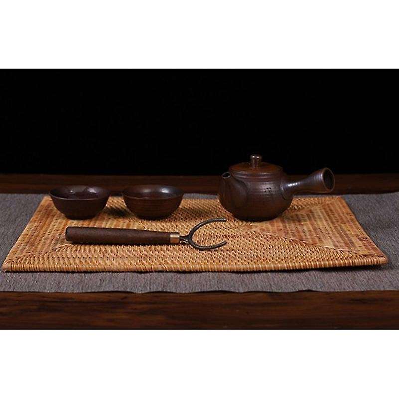Table Mats Non Slip Rattan Placemats Dining Table Heat Resistant