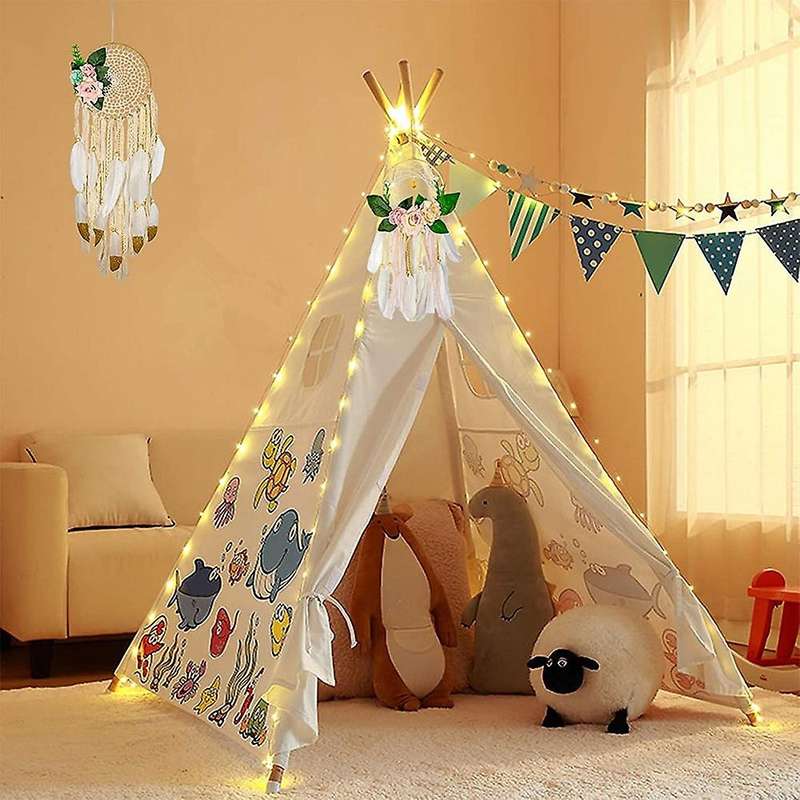 2 Pcs Boho Handmade Dreamcatchers Wall Hanging Decoration