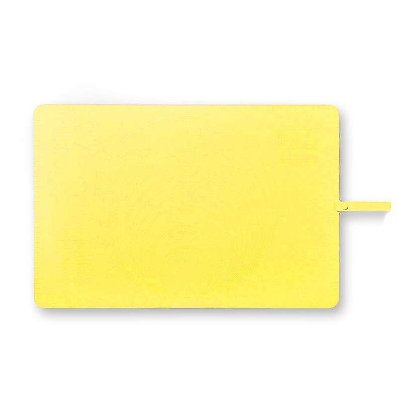 Thickened Silicone Dough Rolling Mat Pastry Baking Mat Tools (yellow)