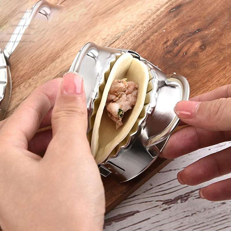 Dough Press Pie Ravioli Stuffing Spoon Dumpling Wrapper Making Mold