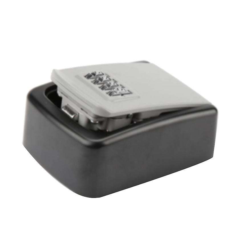 Wall Mounted Zinc Alloy Key Safe Box Weatherproof 4 Digit