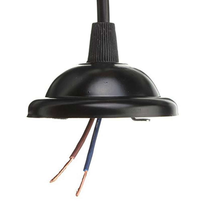 3x with Wire and Switch Light Base Holder,antique Brass + Black