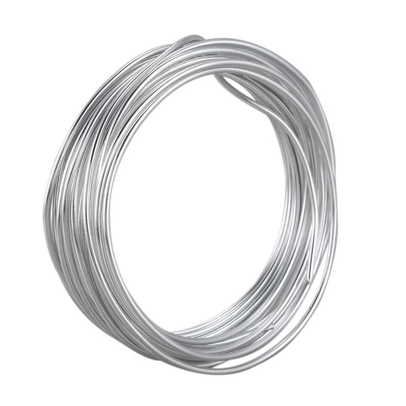 9 Rolls Bonsai Wires Anodized Aluminum Bonsai Training Wire Silver