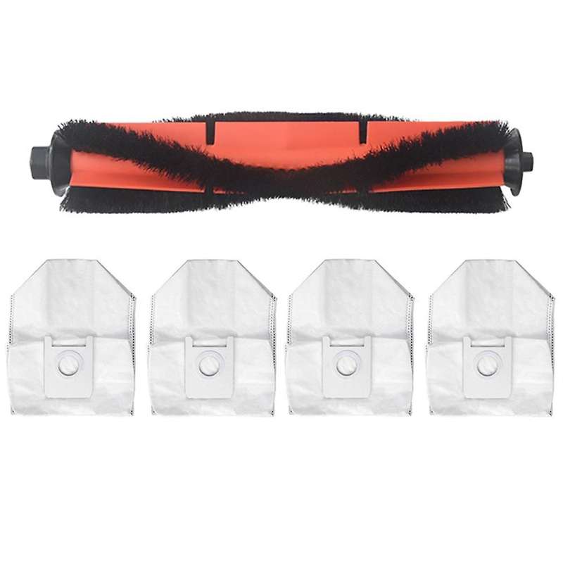 5pcs for Roidmi Eve Plus Vacuum Cleaner Main Brush Dust Bag Parts