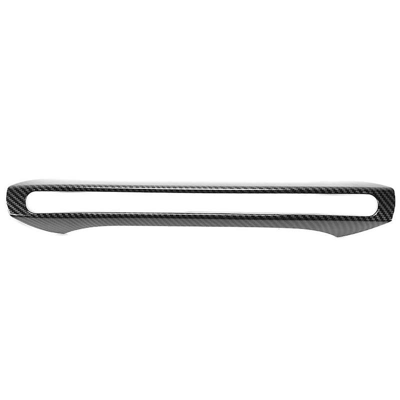 Car Door Copilot Handle Decor Cover Trim Stickers,abs Carbon Fiber