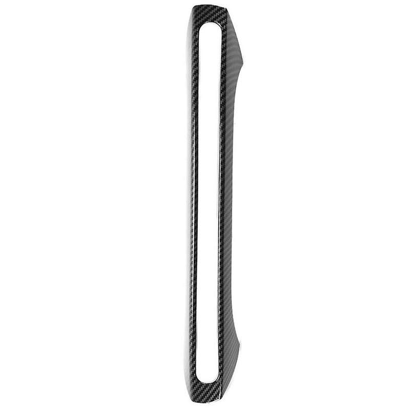 Car Door Copilot Handle Decor Cover Trim Stickers,abs Carbon Fiber