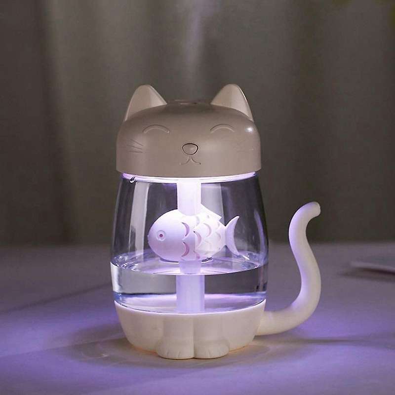 350ml Usb Cat Air Humidifier Cool Or Home Bedroom Office Car A