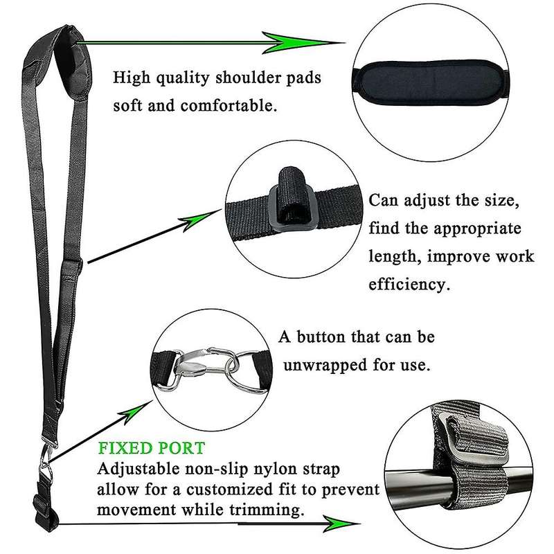 2 Pieces Of 3.8 X 110 Cm/1.5 X 43.3 Inches Black Shoulder Strap