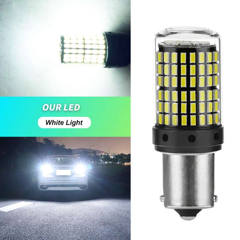 5pcs Led Bulbs 7440 W21w T20 Wy21w Led 144smd