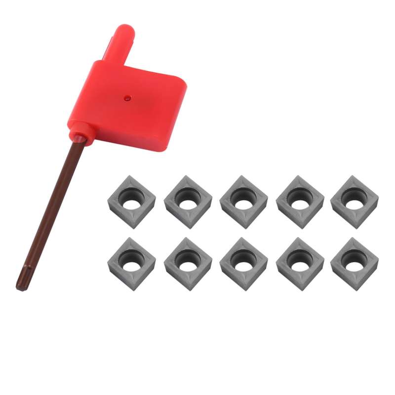 Sclcr1616h09 Tool Holder with 10pcs Ccmt09t304 Carbide Inserts