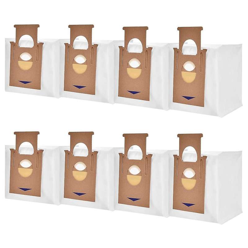 8 Pack Vacuum Cleaner Bags for Ecovacs Deebot Ozmo N8 920 950/t5 T8