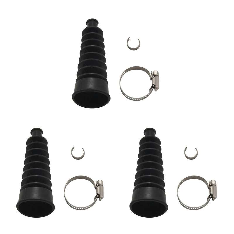 3x Shift Cable Bellows Kit for Mercruiser Alpha , Bravo, R, Mr