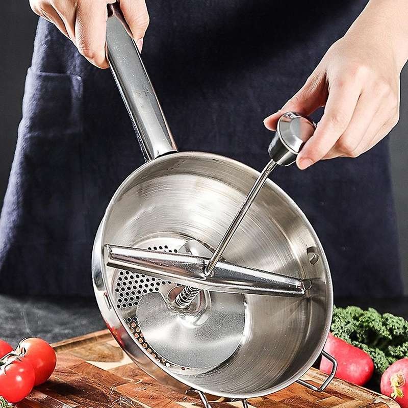 Stainless Steel Food Mill Cookware, Kitchen Tools Food Grinder
