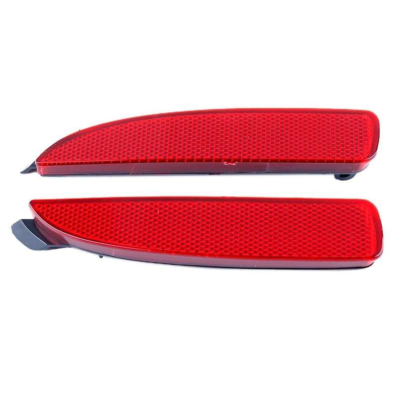 1 Pair Rear Bumper Light Side Lamp Marker Reflector for Mazda 3 5 6