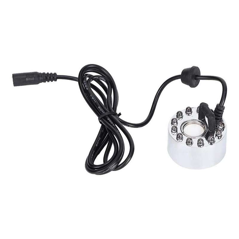 Mist Maker 12 Led Light Color Change Mist Maker Atomizer with Us Plug