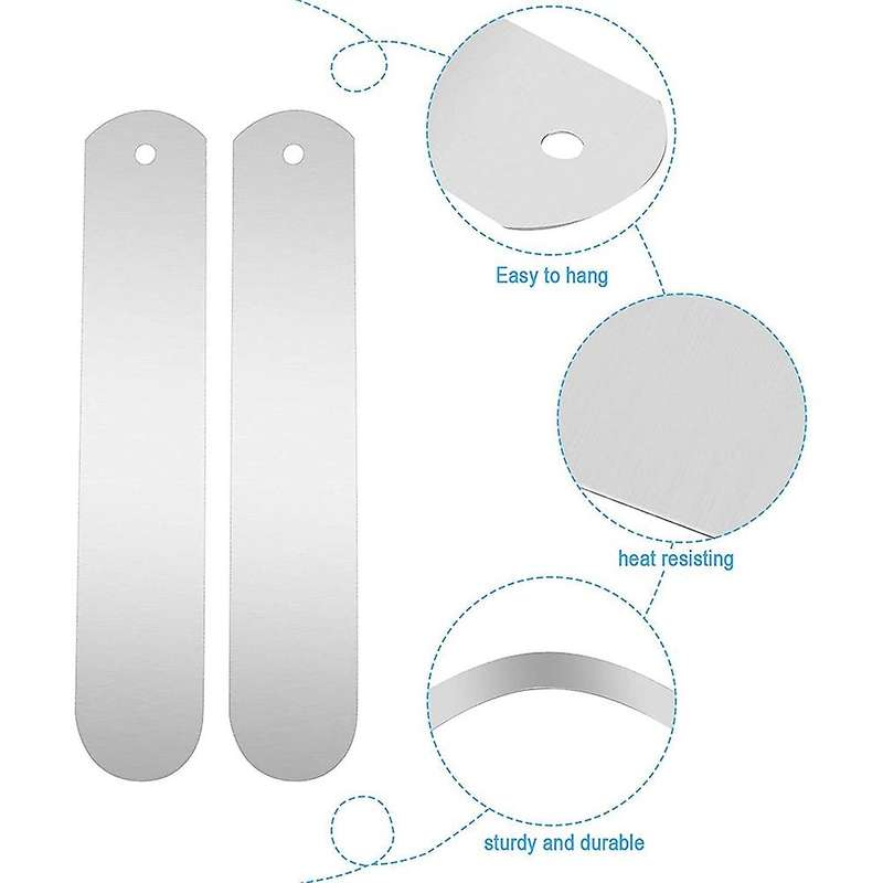 3 Pieces Metal Heat Press Dye Sublimation Jigs 17.83 X 3.35 Inch