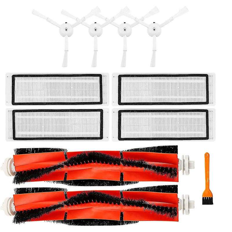 Side Brush Roll Brush Hepa Filter for Xiaomi 1s Robot Vacuum Cleaners
