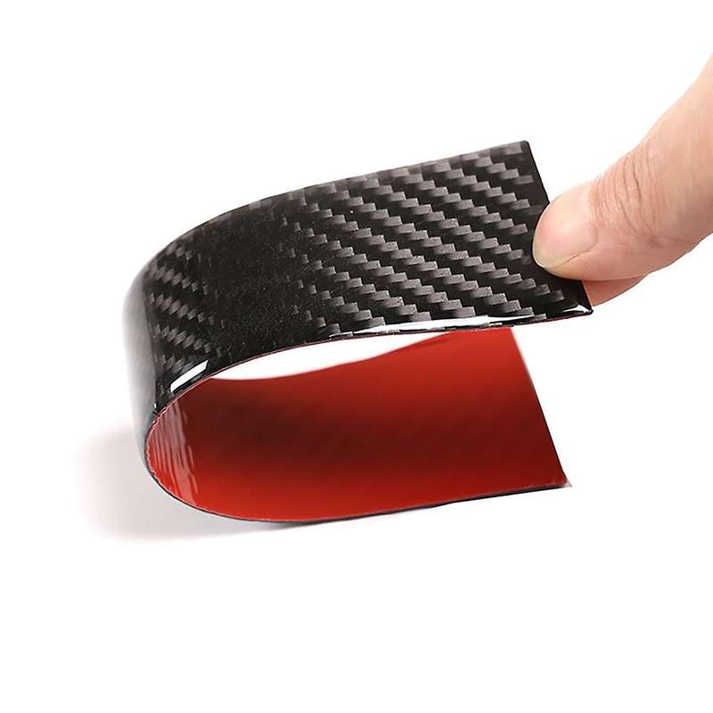 Carbon Fiber Storage Box Cover Trim for Toyota Highlander 2009-2013