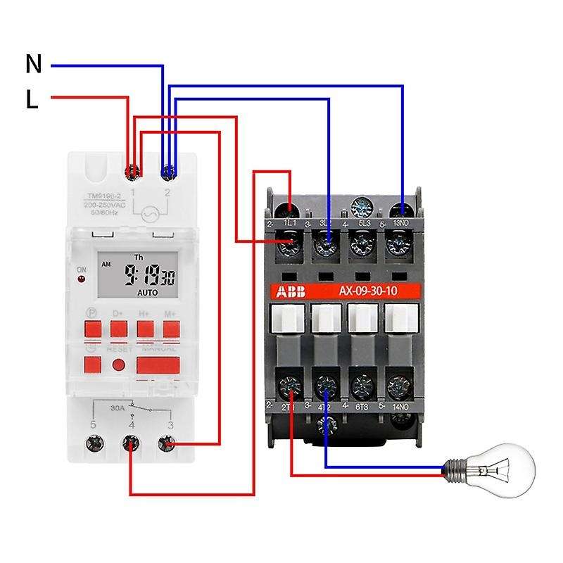 Sinotimer Tm919b 220v 30a Programmable Digital Timer Switch
