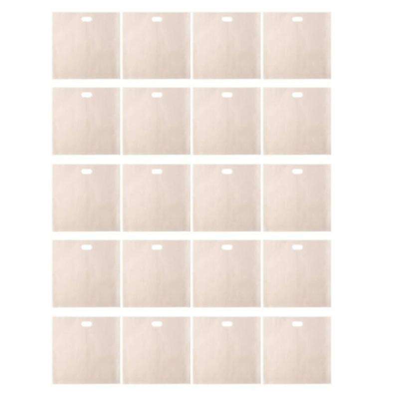 20 Pcs Non Stick Toaster Storage Bags for Microwave Grill Toaster