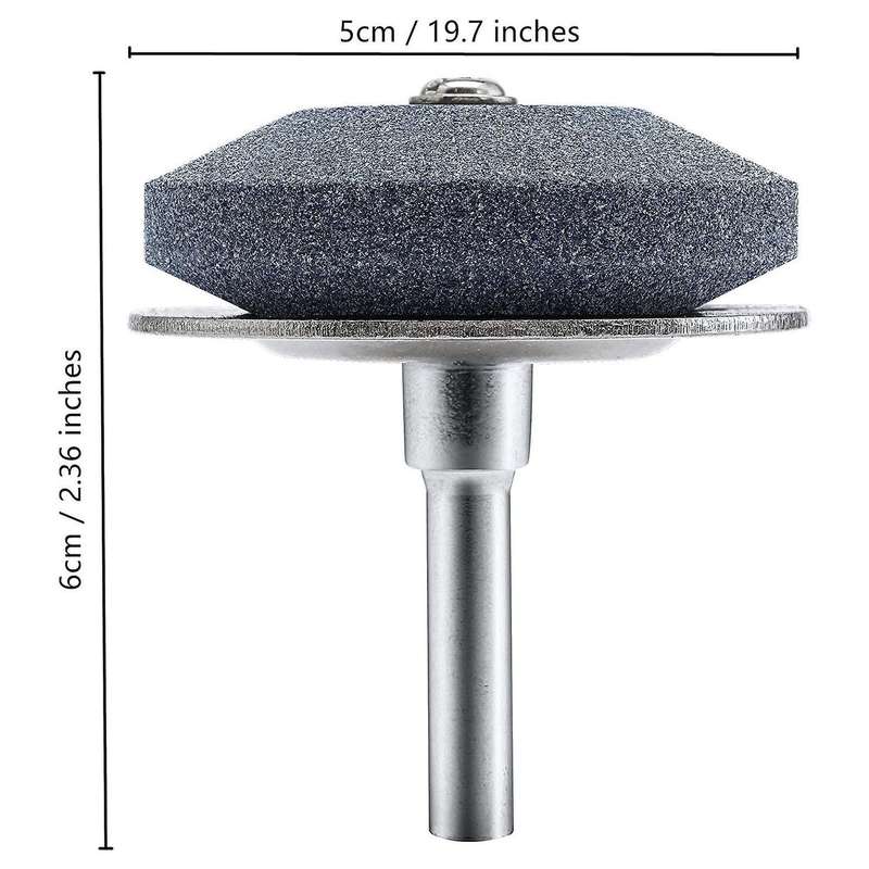 7 Pcs Lawn Mower Blade Sharpener Multi-sharp Rotary Lawnmower
