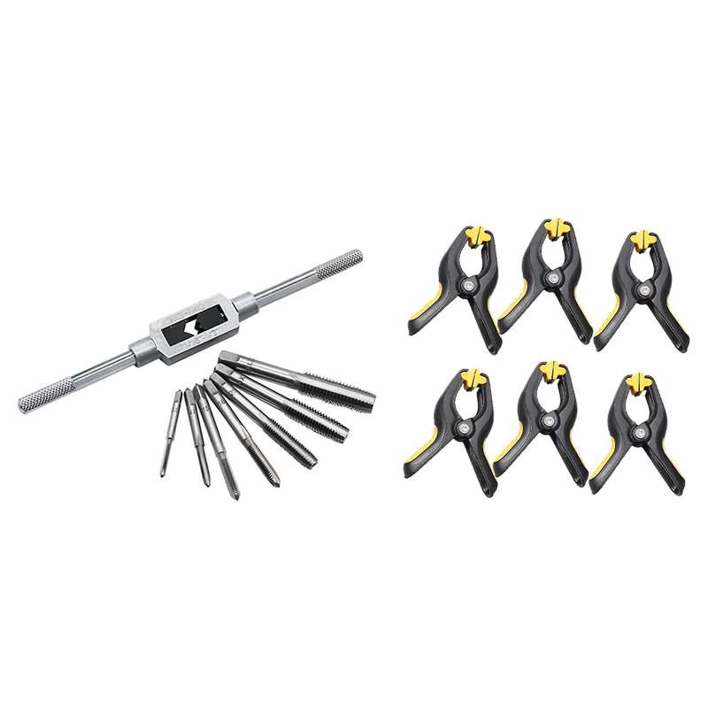 6pcs 3.3inch Plastic Clip Fixture Fastening Clamp Repair Tools