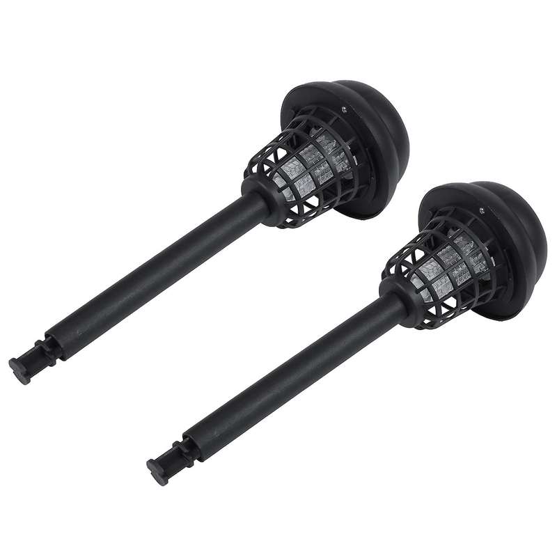 2pcs Mosquito Repellent Killer Lamp Solar Powered Outdoor Led Light