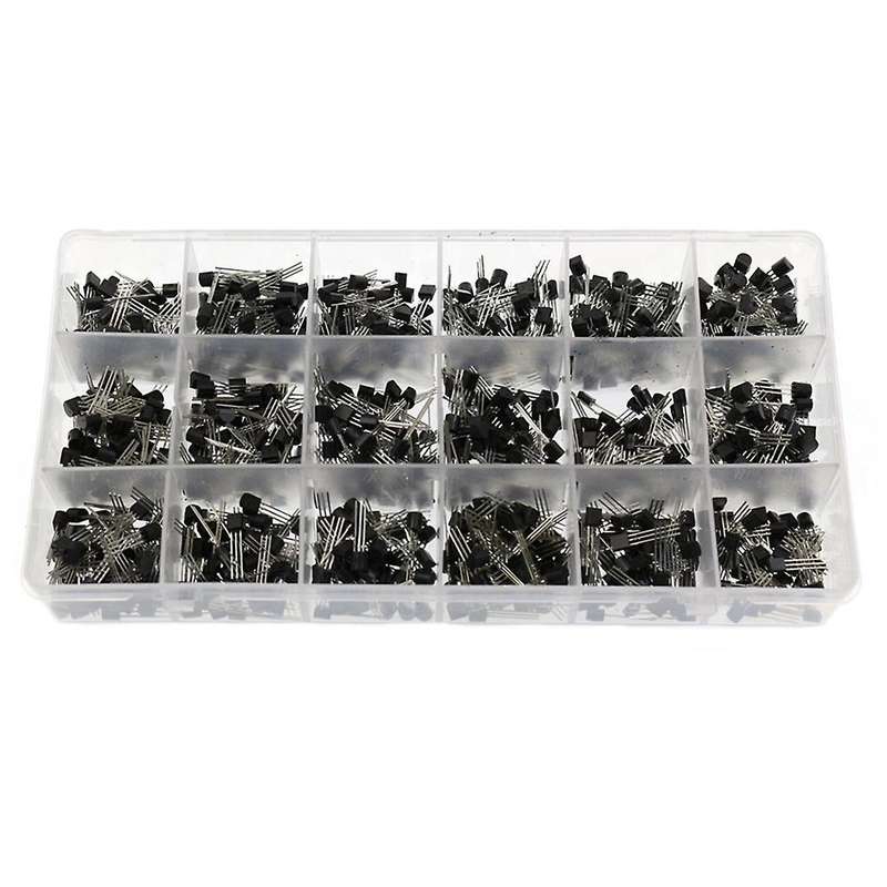 18 Value 900pcs Bipolar Triode Npn/pnp Transistor Set