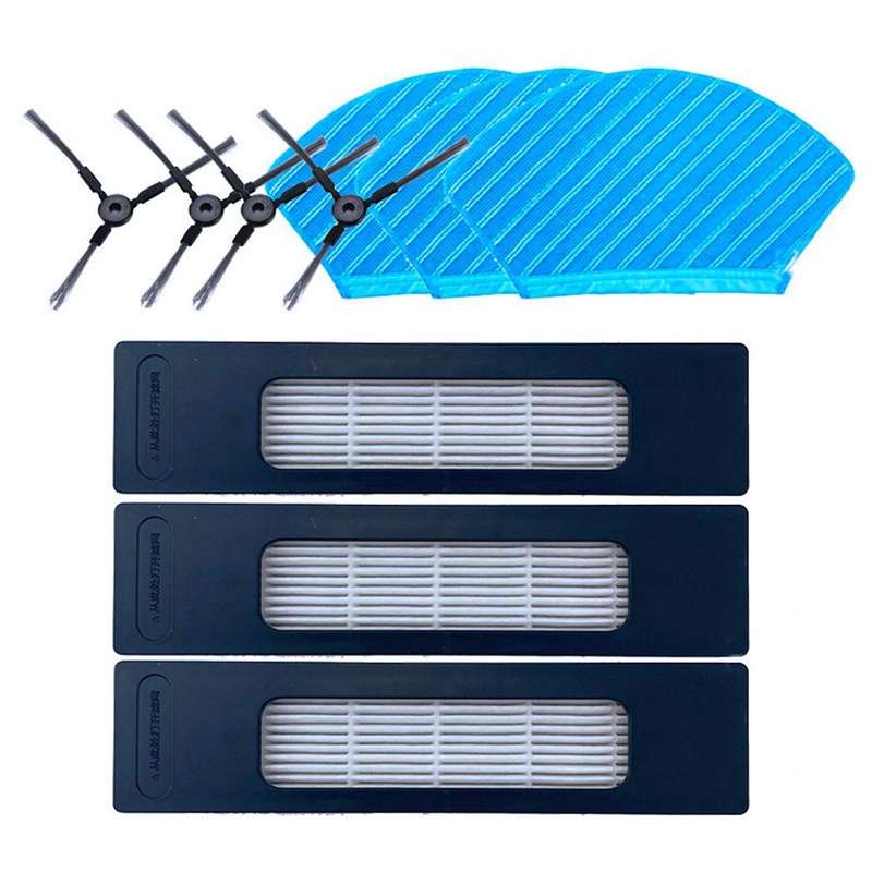 For Midea M7 I10 M71cn Accessories Hepa Filter Rag Side Brush Kit