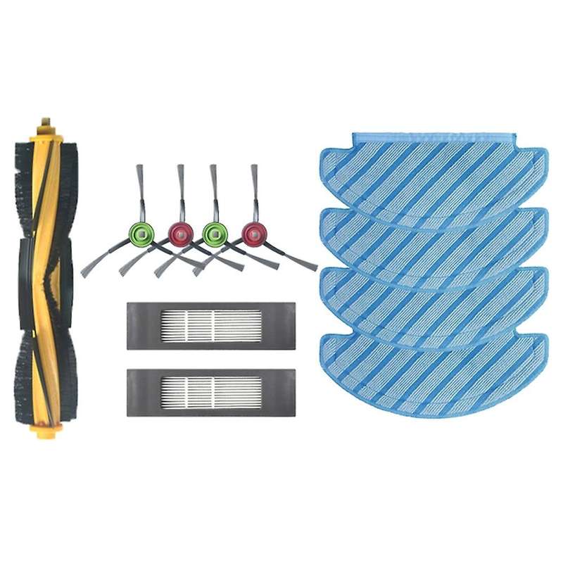 For Ecovacs Deebot Ozmo 920 950 Robot Main/side Brush Filter Mop Pads
