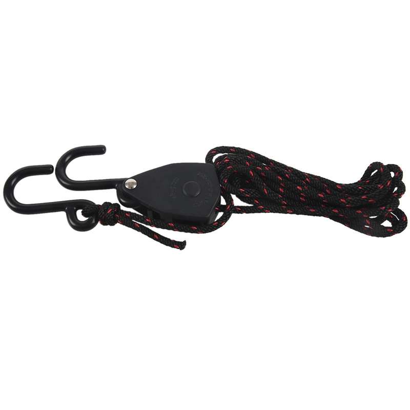 4 Pcs Pulley Ratchets Kayak and Canoe Boat Bow Adjustable Rope Hanger