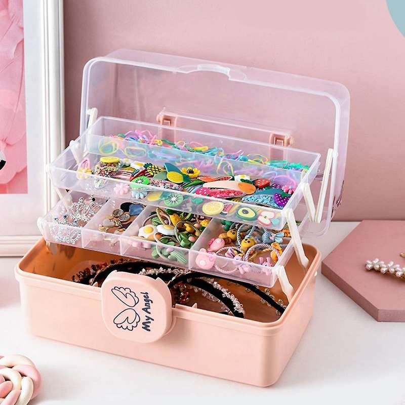 Children's Hair Accessories Storage Box Rubber Band Case (mini)