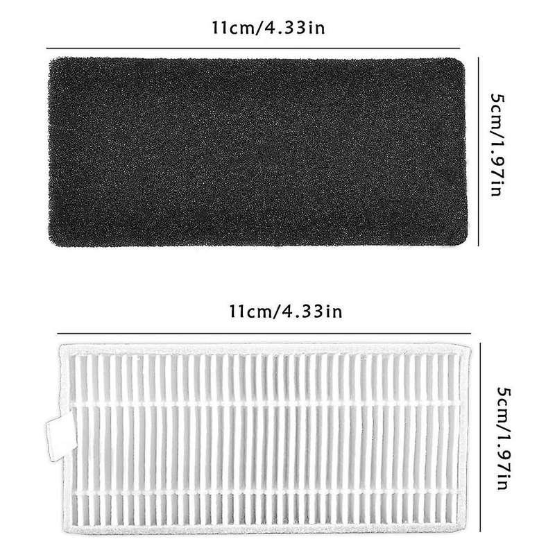 Main Brush, Side Brush, Hepa Filter, for Ecovacs Deebot N79 N79s