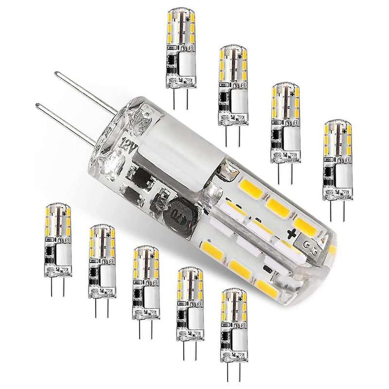 G4 Led Warm White Bulbs, Replacement for 20 W Halogen Bulbs, 10pcs