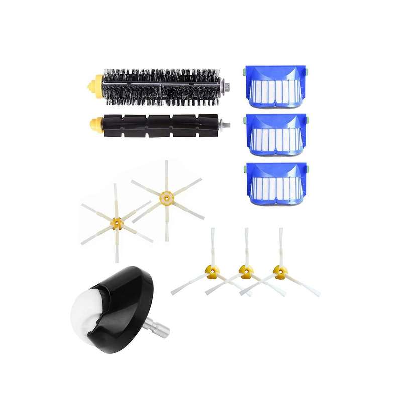 For Roomba 600 Series Main Brush Side Brush Hepa Filter Parts