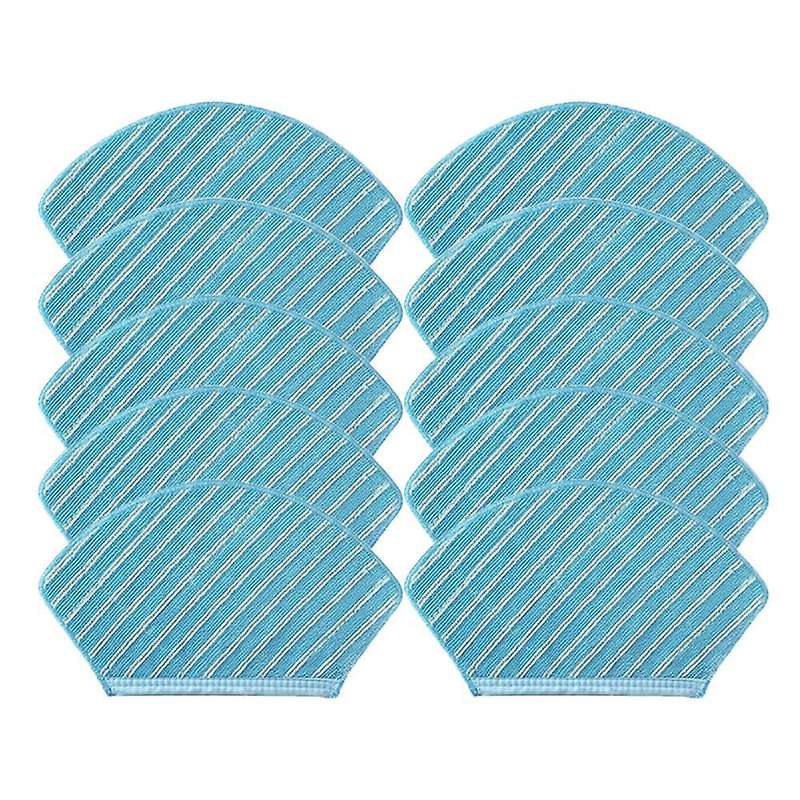 10pcs Mop Cloth Rag Replacement for Midea M7 I10 M71cn Robot Vacuum