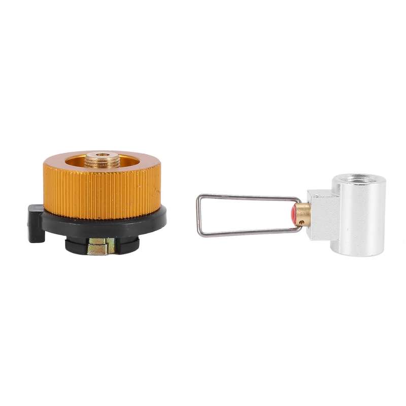 2x Conversion Adapter Camping Gas Stove Adaptor Shifter Refill